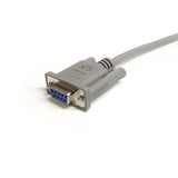 StarTech.com 10 ft Straight Through Serial Cable - M/F