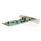 StarTech.com 4 port PCI 1394a FireWire Adapter Card - 3 External 1 Internal - TAA