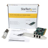 StarTech.com 4 port PCI 1394a FireWire Adapter Card - 3 External 1 Internal - TAA