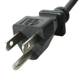 StarTech.com 6ft (2m) Computer Power Cord Y Splitter, NEMA 5-15P to 2x C13, 10A 125V, 18AWG, Black AC Power Splitter Cord, PC Power Supply Cable, Dual Monitor Power Cable - UL Listed