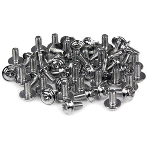 StarTech.com PC Mounting Computer Screws M3 x 1/4in Long Standoff - 50 Pack - TAA