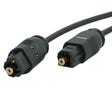 StarTech.com 6 ft Toslink Digital Optical SPDIF Audio Cable