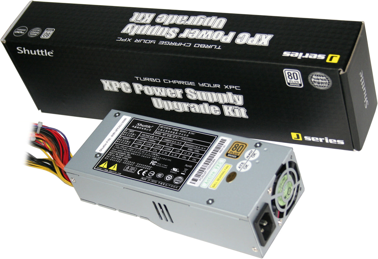 Shuttle PC63J power supply unit 500 W 20+4 pin ATX Grey