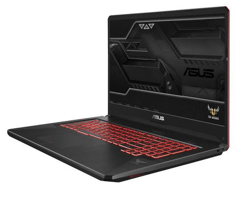 ASUS TUF Gaming FX705GD-DH71-CA laptop Intel® Core™ i7 i7-8750H 43.9 cm (17.3") Full HD 8 GB DDR4-SDRAM 1.12 TB HDD+SSD NVIDIA® GeForce® GTX 1050 Wi-Fi 5 (802.11ac) Windows 10 Black