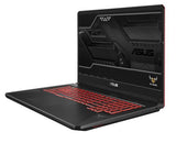 ASUS TUF Gaming FX705GD-DH71-CA laptop Intel® Core™ i7 i7-8750H 43.9 cm (17.3") Full HD 8 GB DDR4-SDRAM 1.12 TB HDD+SSD NVIDIA® GeForce® GTX 1050 Wi-Fi 5 (802.11ac) Windows 10 Black
