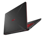ASUS TUF Gaming FX705GD-DH71-CA laptop Intel® Core™ i7 i7-8750H 43.9 cm (17.3") Full HD 8 GB DDR4-SDRAM 1.12 TB HDD+SSD NVIDIA® GeForce® GTX 1050 Wi-Fi 5 (802.11ac) Windows 10 Black