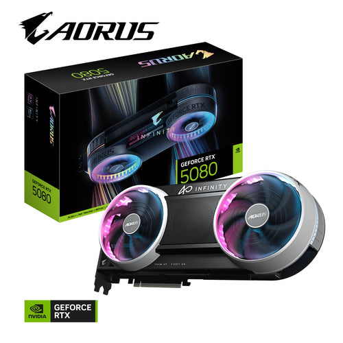 GIGABYTE AORUS GeForce RTX 5080 INFINITY 16G Graphics Card