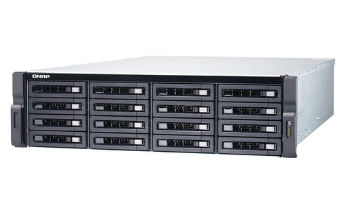 QNAP TDS-16489U R2 NAS Rack (3U) Intel® Xeon® E5 v4 E5-2620V4 64 GB DDR4 0 TB Aluminium, Black