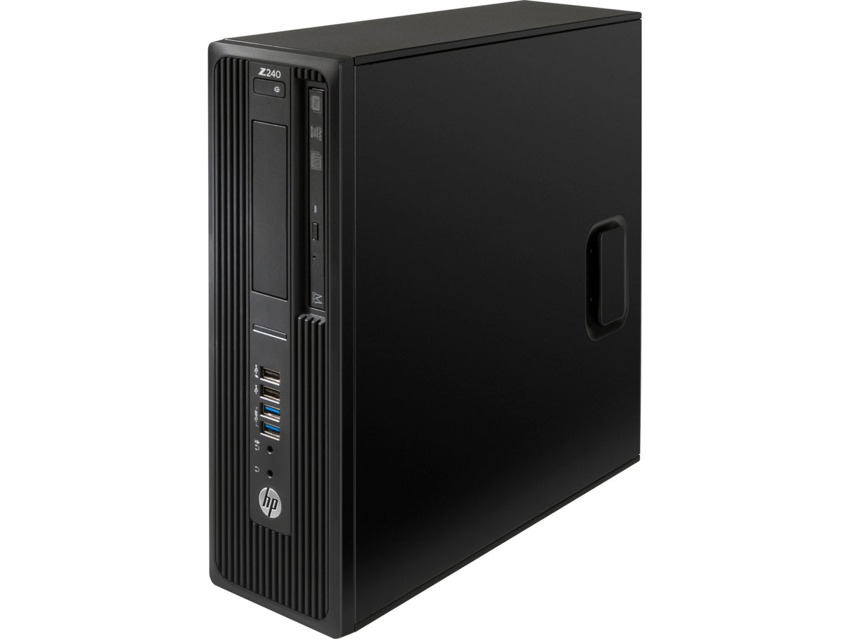 HP Z240 Intel® Core™ i5 i5-6500 16 GB DDR4-SDRAM 500 GB HDD SFF Workstation Black