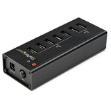 StarTech.com 7-Port USB Charging Station with 5x 1A Ports and 2x 2A Ports
