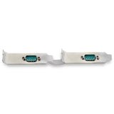 StarTech.com 2-port PCI Express RS232 Serial Adapter Card - PCIe RS232 Serial Host Controller Card - PCIe to Serial DB9 - 16950 UART - Low Profile Expansion Card - Windows & Linux - TAA
