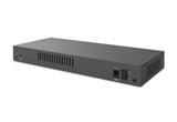 EnGenius Switch 8-port GbE PoE.af/at(+) 130W, 2xSFP Desktop wall-mountable
