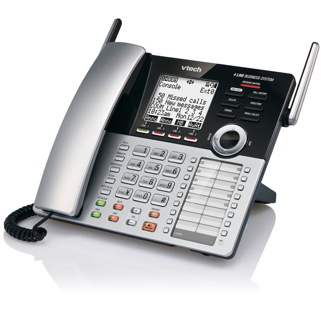 VTech CM18445 telephone Analog telephone Caller ID Black, Silver
