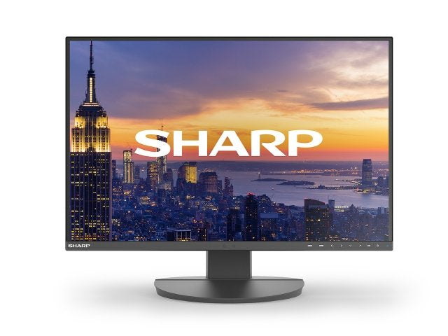 Sharp DD-EA242W computer monitor 61 cm (24") 1920 x 1080 pixels Full HD LCD Black