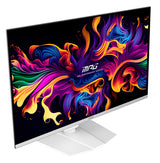 MSI MPG 321URXW QD-OLED computer monitor 80 cm (31.5") 3840 x 2160 pixels 4K Ultra HD White