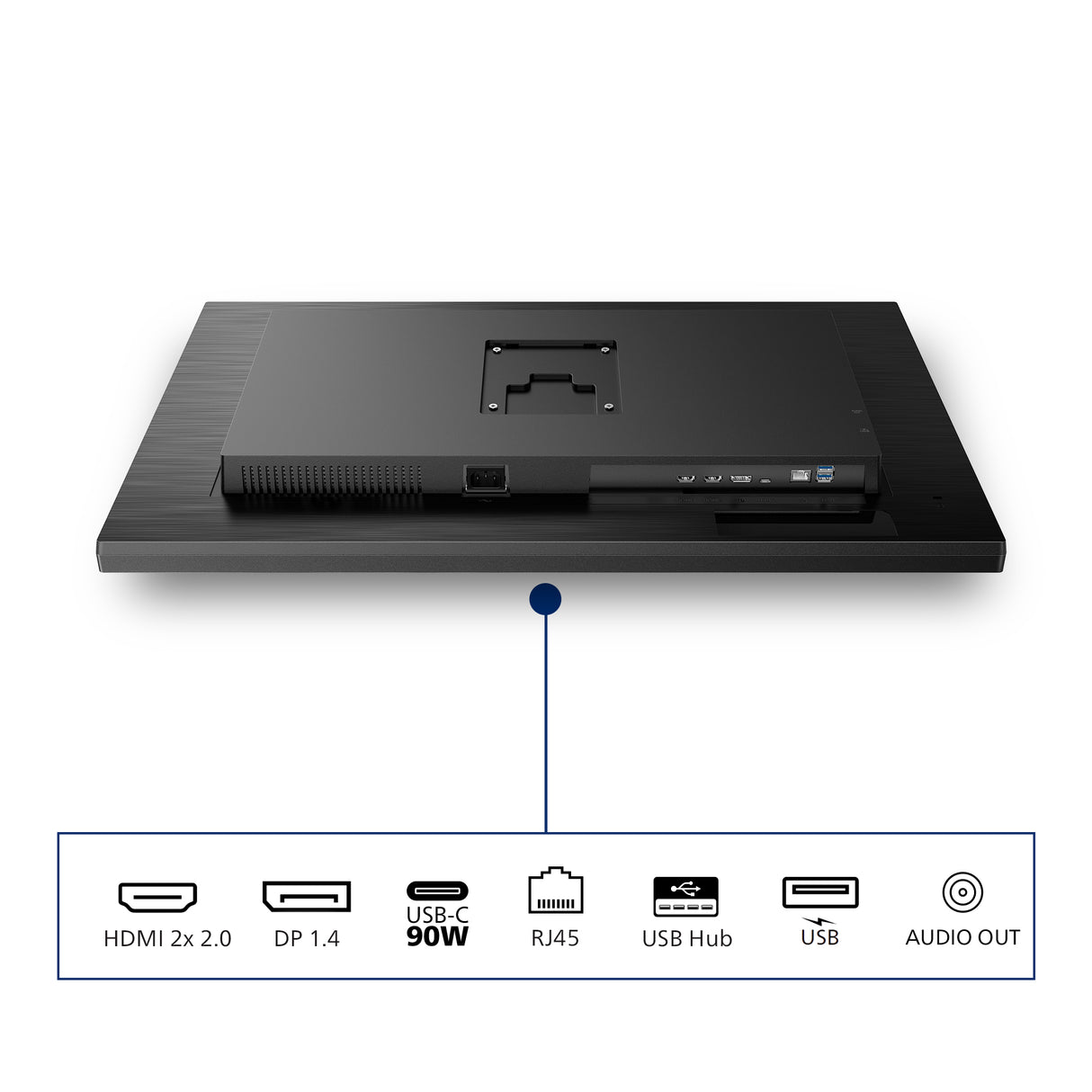 Philips 3000 series 32B1U3900/27 computer monitor 80 cm (31.5") 3840 x 2160 pixels 4K Ultra HD LCD Black