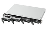 QNAP TS-433eU NAS Rack (1U) Cortex-A Cortex-A55 4 GB 0 TB QNAP Turbo System Black