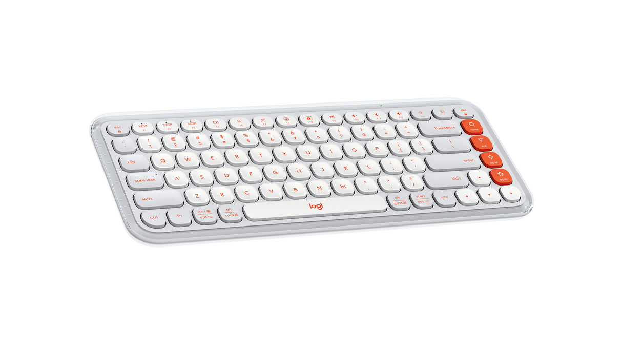 Logitech 920-012935 keyboard Universal Bluetooth QWERTY English White
