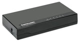 Intellinet 5-Port Gigabit Ethernet Switch Desktop Size, Plastic, IEEE 802.3az (Energy Efficient Ethernet), Black