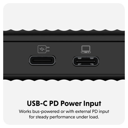 Targus HD2500GL storage drive enclosure SSD enclosure Black M.2