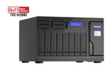 QNAP TVS-h1288X NAS Tower Intel® Xeon® W-1250 16 GB DDR4 0 TB QuTS hero Black