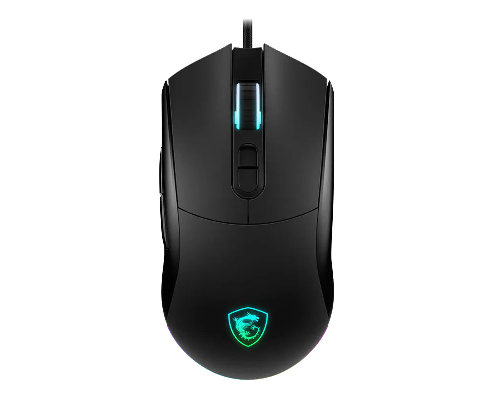 MSI FORGE GM320 mouse Gaming Ambidextrous USB Type-A Optical 12800 DPI