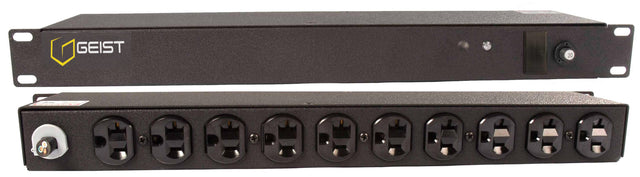 Vertiv Geist BRN100-1025TL power distribution unit (PDU) 10 AC outlet(s) 0U Black