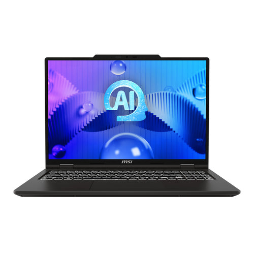 MSI Venture 16 AI A1MG-030CA Intel Core Ultra 7 155H Laptop 40.6 cm (16") 2K Ultra HD 16 GB DDR5-SDRAM 1 TB SSD Wi-Fi 6E (802.11ax) Windows 11 Home Grey