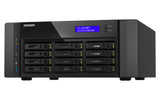 QNAP TS-h1290FX NAS Tower EPYC 7232P 64 GB DDR4 0 TB QuTS hero Black