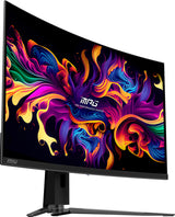 MSI MPG 321CURX QD-OLED computer monitor 80 cm (31.5") 3840 x 2160 pixels 4K Ultra HD Black