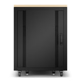 APC AR4017A rack cabinet 17U Freestanding rack Black, Maple colour