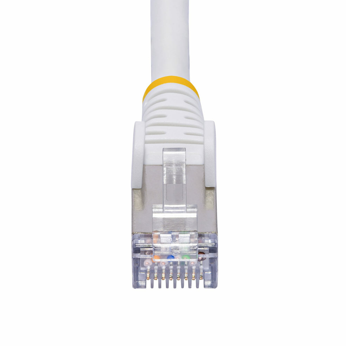 StarTech.com 6ft White CAT8 Ethernet Cable, Snagless RJ45, 25G/40G, 2000MHz, 100W PoE++, S/FTP, 26AWG Pure Bare Copper Wire, LSZH, Shielded Network Patch Cord w/Strain Reliefs, Individually Tested
