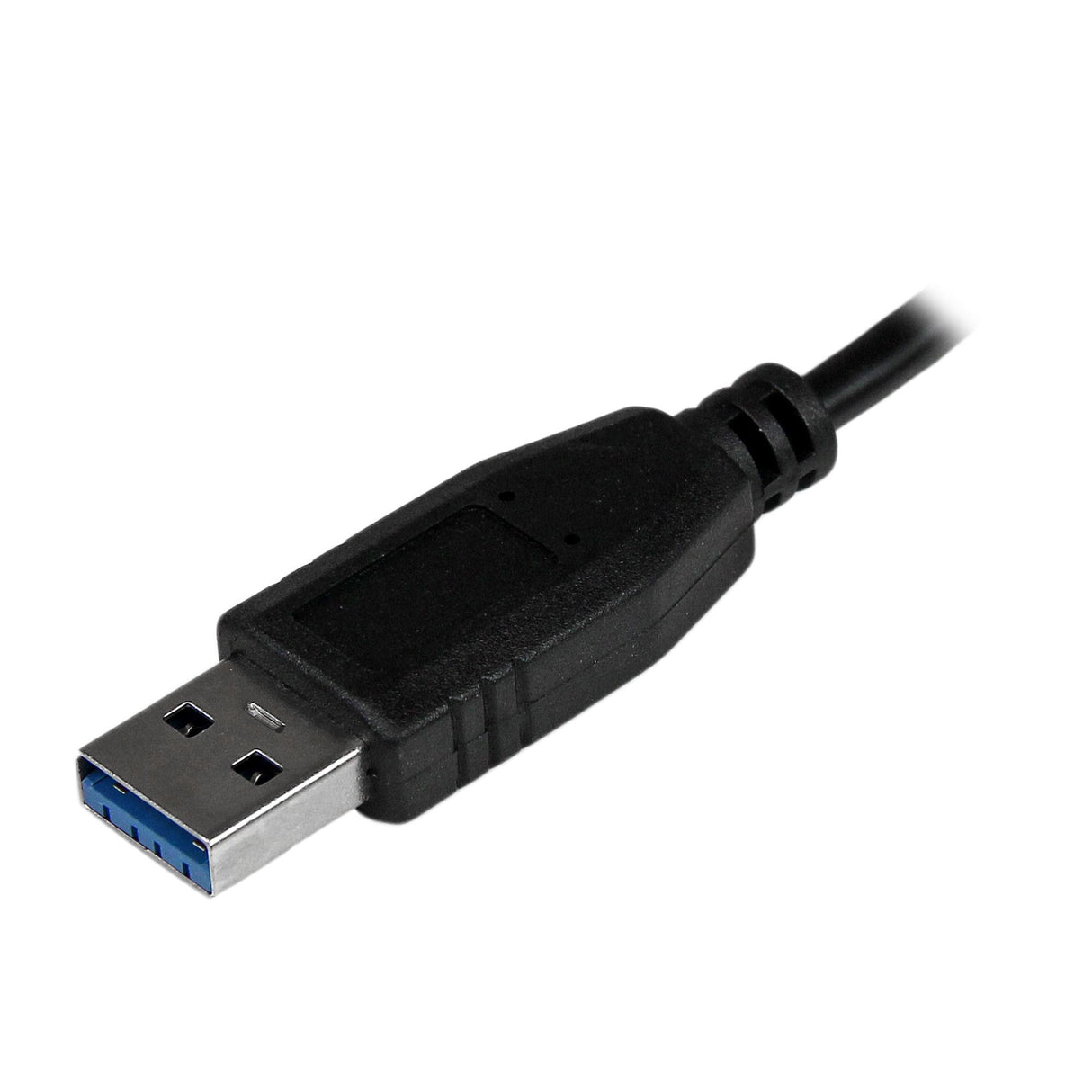 StarTech.com Portable 4 Port SuperSpeed Mini USB 3.0 Hub - 5Gbps - Black - TAA