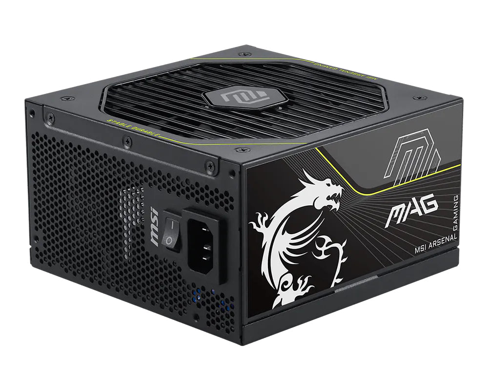 MSI MAG A1000PLS PCIE5 power supply unit 1000 W 24-pin ATX ATX Black