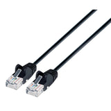 Intellinet IEC-C6A-BK-1-SLIM networking cable Black 0.3 m Cat6 U/UTP (UTP)
