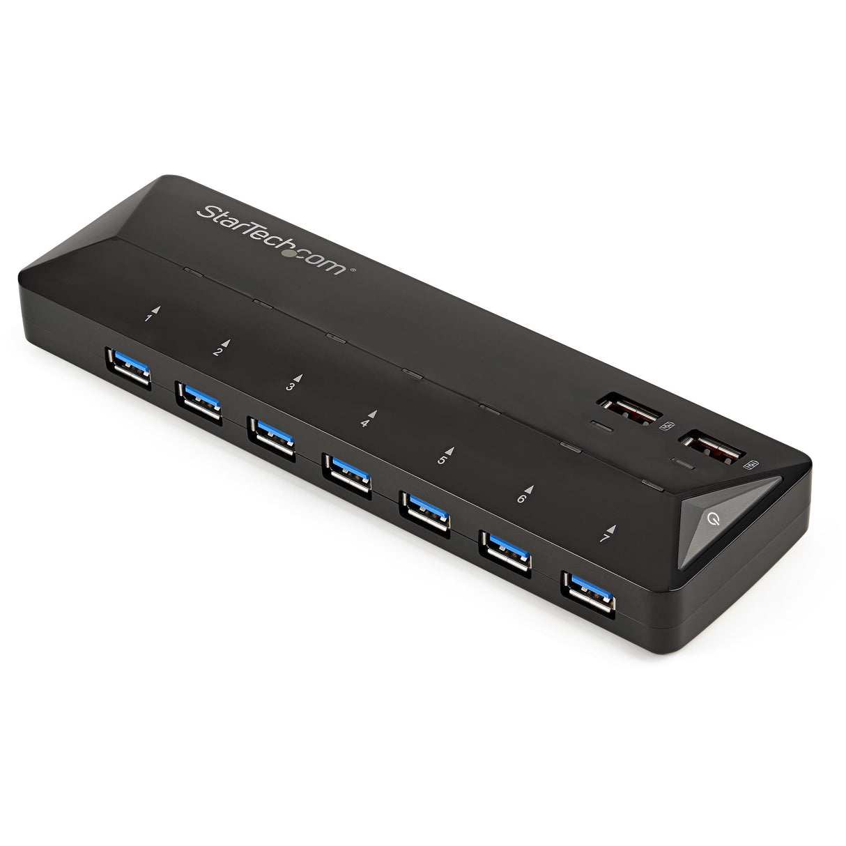 StarTech.com 7-Port USB 3.0 Hub (5Gbps) plus Dedicated Charging Ports - 2 x 2.4A Ports