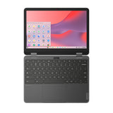 Lenovo 500e Yoga Chromebook Gen 4 Intel® N N100 31 cm (12.2") Touchscreen WUXGA 4 GB LPDDR5-SDRAM 32 GB eMMC Wi-Fi 6E (802.11ax) ChromeOS Grey US English