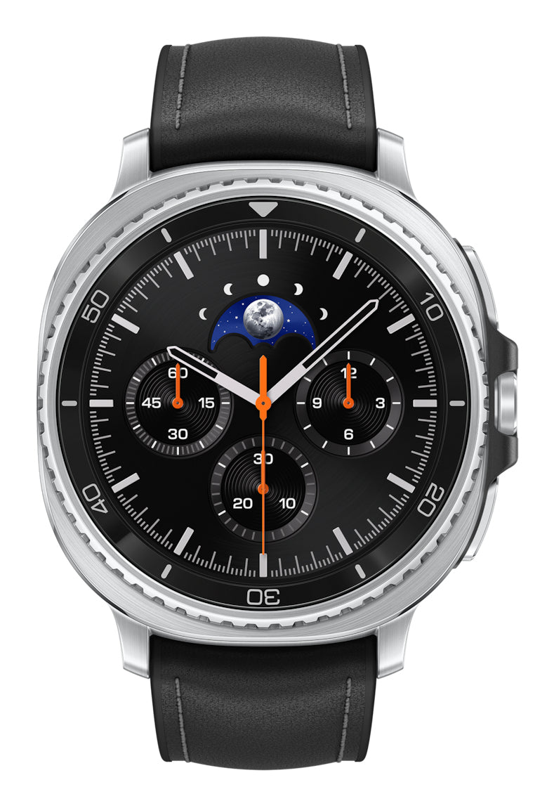 Samsung Galaxy Watch8 Classic 3.3 cm (1.3") AMOLED 46 mm Digital 438 x 438 pixels Touchscreen Silver Wi-Fi GPS (satellite)