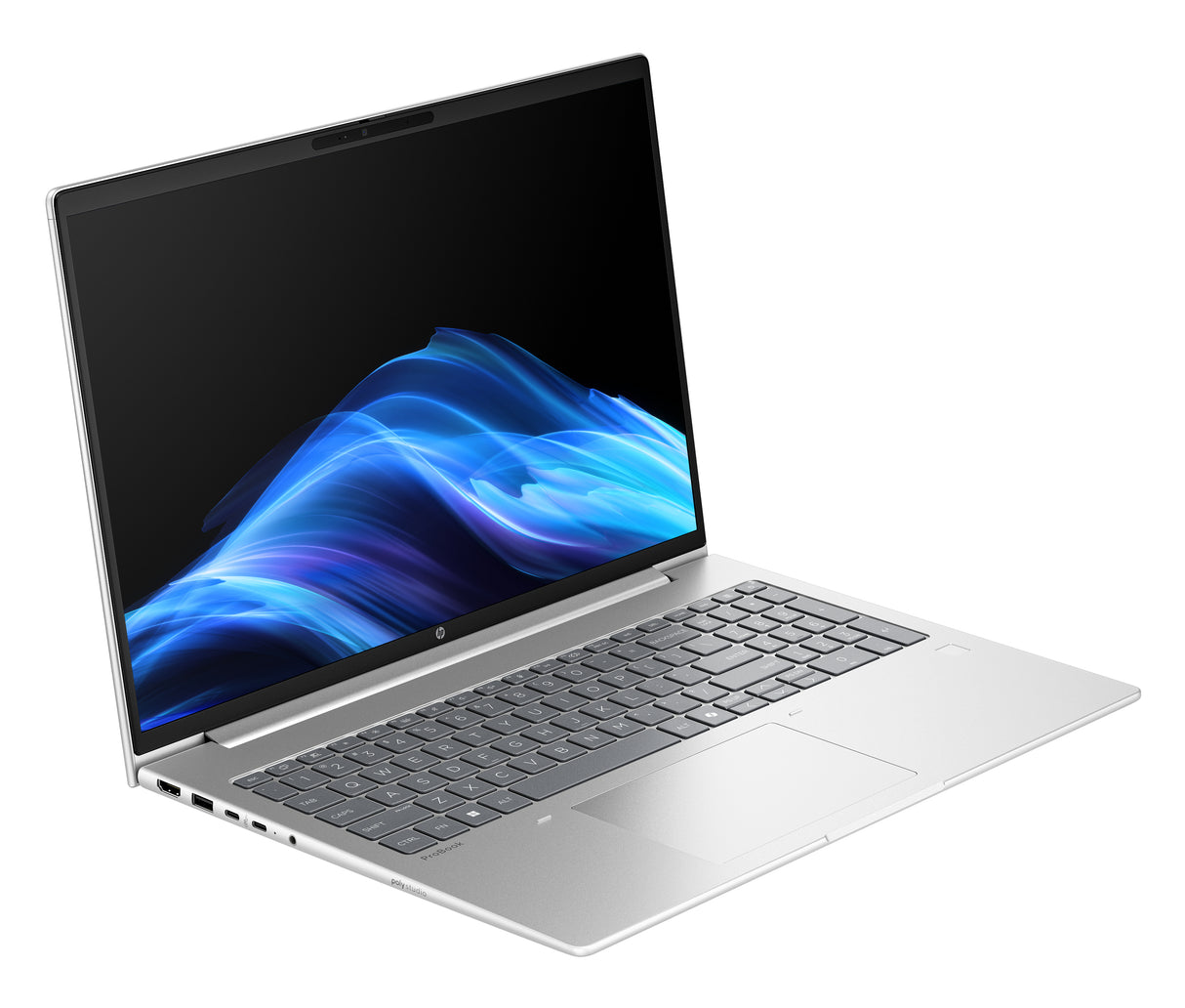 HP ProBook 4 G1i AI PC Wolf Pro Security Edition Intel Core Ultra 5 225U Laptop 40.6 cm (16") WUXGA 16 GB DDR5-SDRAM 512 GB SSD Wi-Fi 6E (802.11ax) Windows 11 Pro Silver
