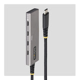 StarTech.com 4-Port USB-C Hub, 10Gbps, 100W PD Charging, 4x USB-C Ports, Overcurrent Protection, PCR Aluminum, For MacBook / Dell / ThinkPad / HP / iPad / Tablet