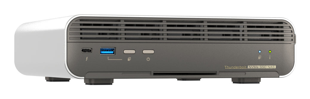 QNAP TBS-h574TX-i5UC-05S01 NAS Compact Intel® Core™ i5 i5-1235U 16 GB 9.6 TB SSD QNAP QTS Black, Grey