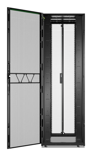 APC NetShelter SX, Server Rack Enclosure, Gen 2, 52U, 2436H x 800W x 1200D mm, with Sides, Black