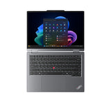 Lenovo ThinkPad X1 2-in-1 Gen 11 Aura Edition Copilot+ PC Intel Core Ultra 7 365 Hybrid (2-in-1) 35.6 cm (14") Touchscreen WUXGA 32 GB LPDDR5x-SDRAM 512 GB SSD Wi-Fi 7 (802.11be) Windows 11 Pro Grey English