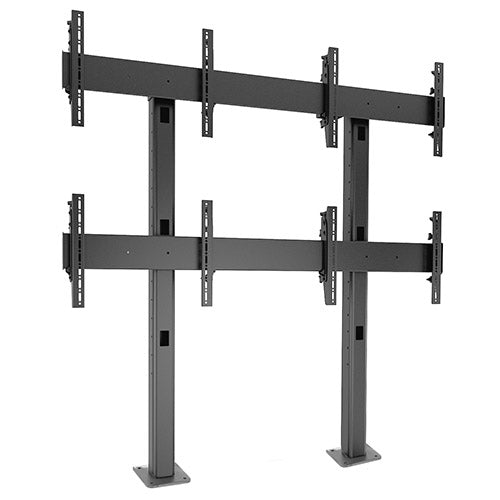 Chief Fusion® 2 x 2 Micro-Adjustable Large Bolt-Down Freestanding Video Wall