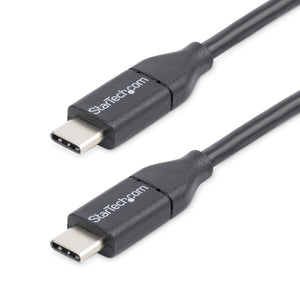 StarTech.com 1.6ft (50cm) USB-C Charging Cable, Charge & Sync, 60W (3A) PD, USB 2.0 Laptop Charger Cable - USB C Charging Cord