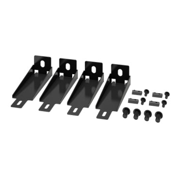APC NetShelter Aisle Containment, Cabinet Install Bracket, Set of 4, Black