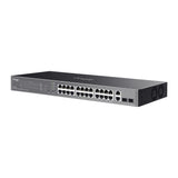 TP-Link ES228GP network switch Managed L2 Gigabit Ethernet (10/100/1000) Power over Ethernet (PoE) Black