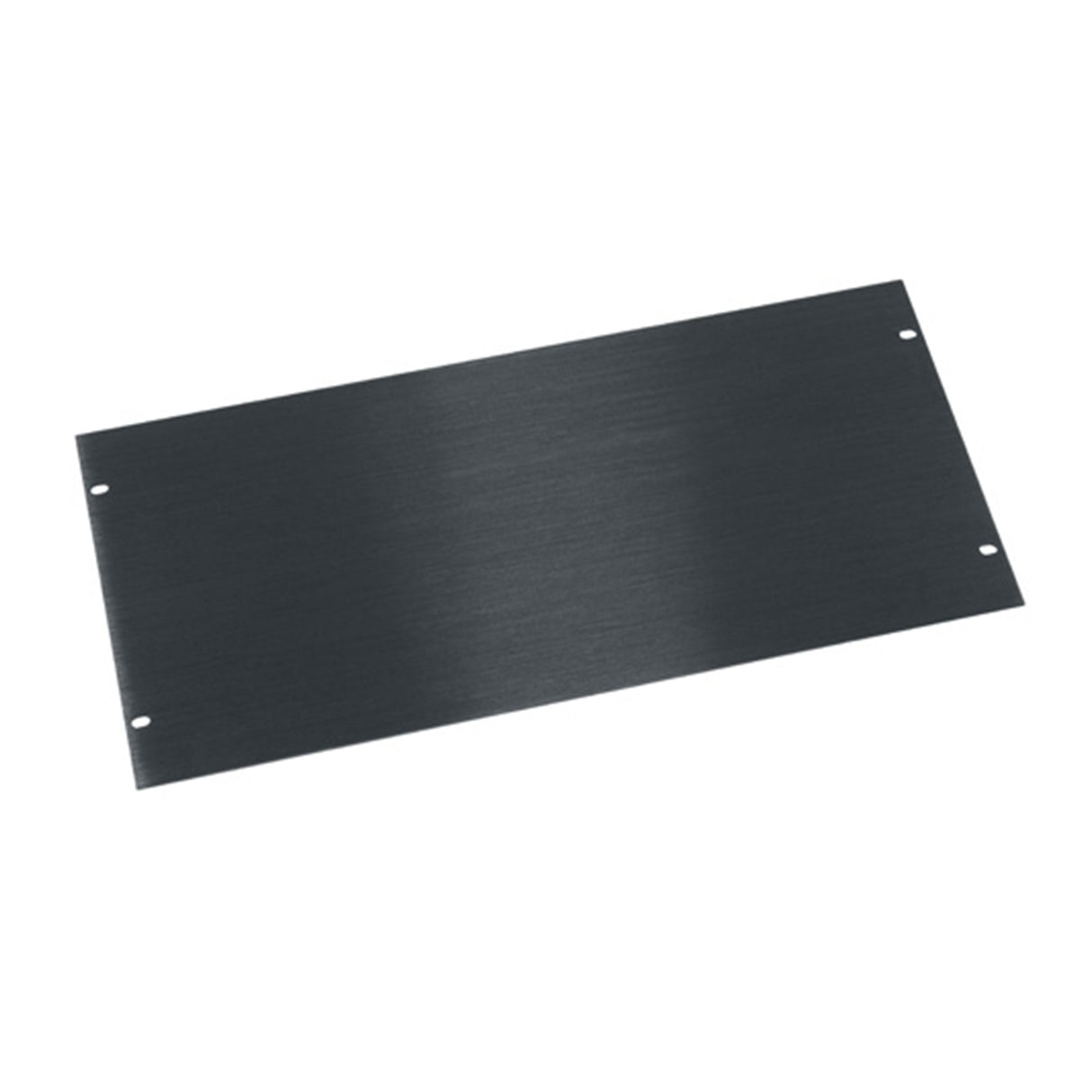 Middle Atlantic 5 RU Flat Blank Rack Panel, Black Brushed and Anodized Aluminum