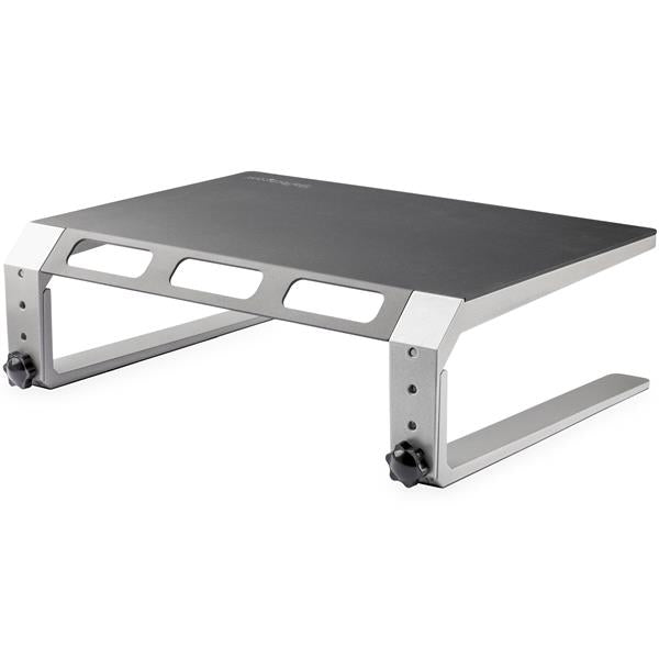 StarTech.com Monitor Riser Stand - Steel and Aluminum - Height Adjustable - For up to 32" (22lb/10kg) Displays