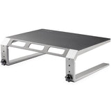 StarTech.com Monitor Riser Stand - Steel and Aluminum - Height Adjustable - For up to 32" (22lb/10kg) Displays